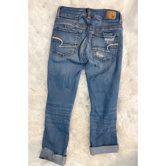 American Eagle high waisted cropped jeans - Picture 4 of 4